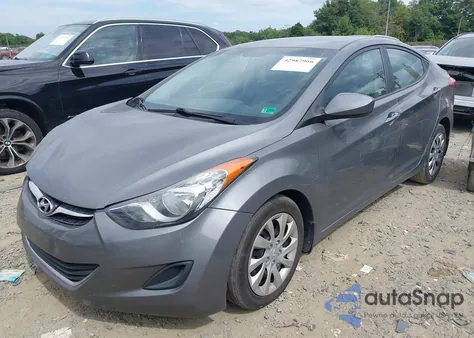 2013 Hyundai Elantra Gls from USA, damaged, VIN 5NPDH4AE5DH153705